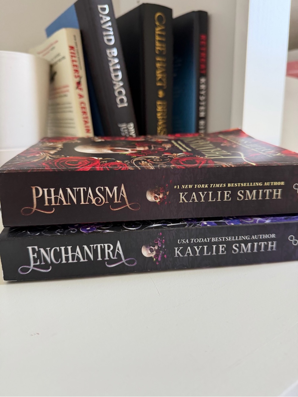 Phantasma & Enchantra Paperback Set by Kaylie Smith - Black Red Purple